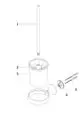 DORNBRACHT Toiletten-Bürstengarnitur , Wandmodell VAIA 83900809 Platin, 83900809-08 Galeriebild 3